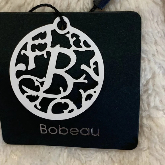 Bobeau Women's‎ Flocked Hearts Ultraplush Full Zip Long Sleeve Hoodie Size L NWT - Picture 6 of 13